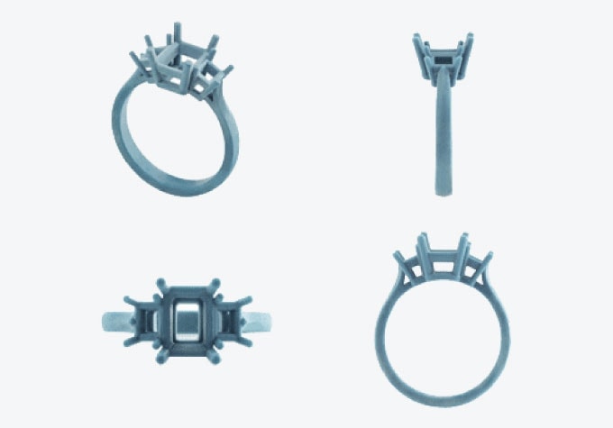 The Diamond Broker - Custom Items - Wax model image